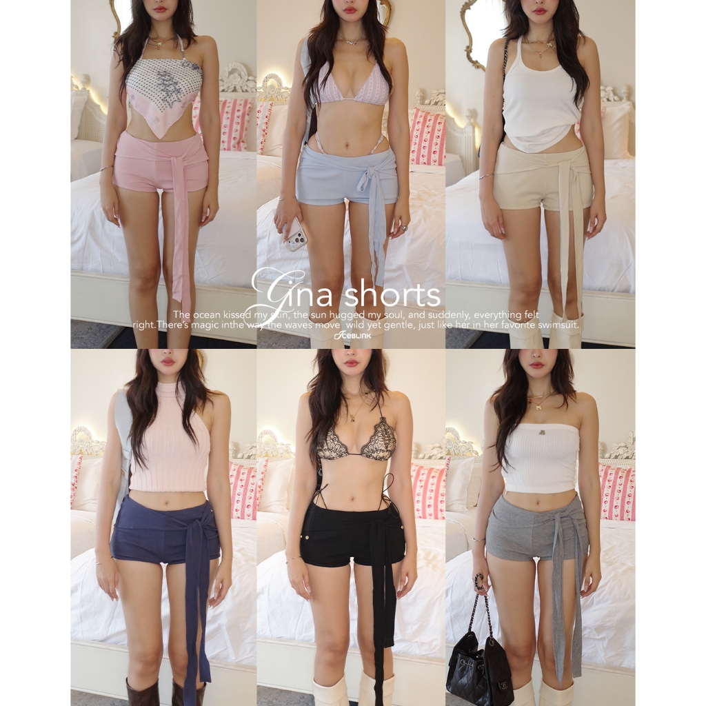 ICEBLINK l Gina shorts กางเกงขาสั้น