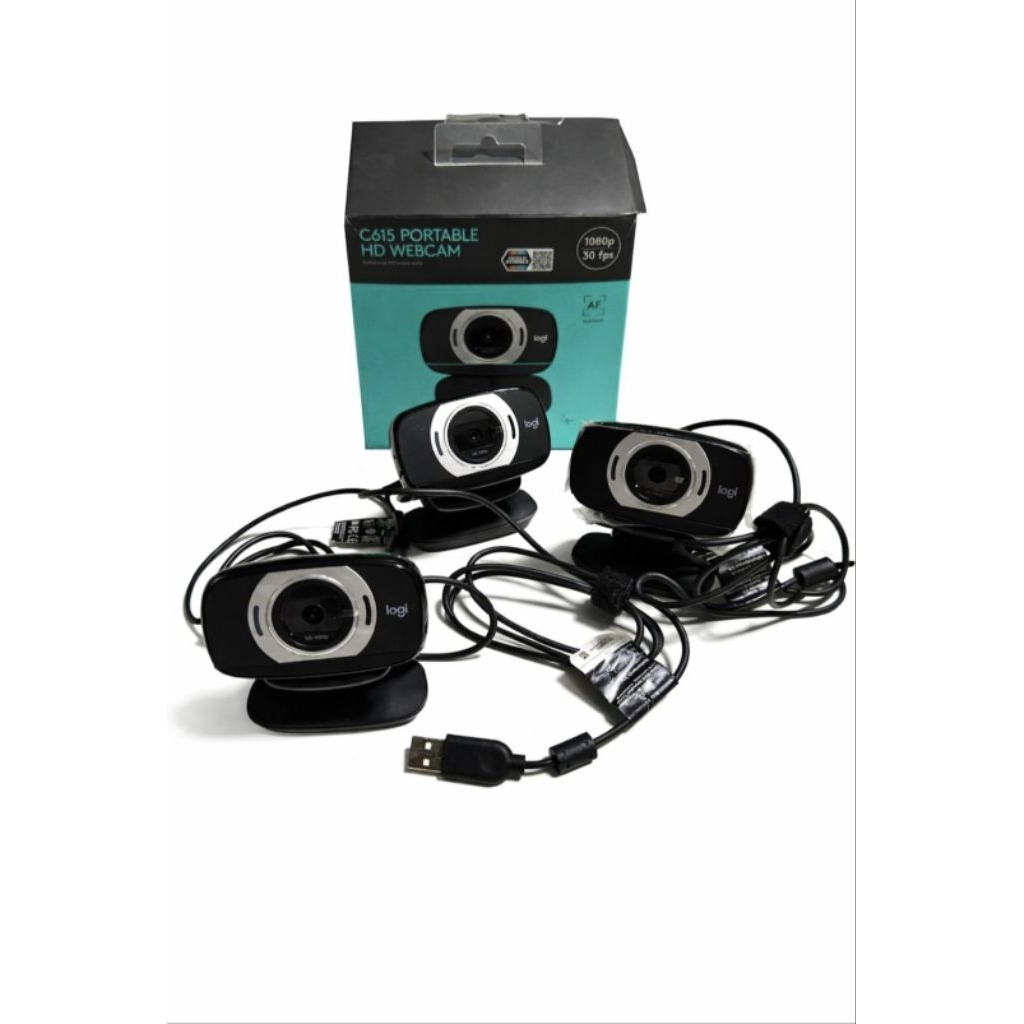 * เหมา3ตัว * มือสอง* Logitech C615 Webcam Portable HD 1080p