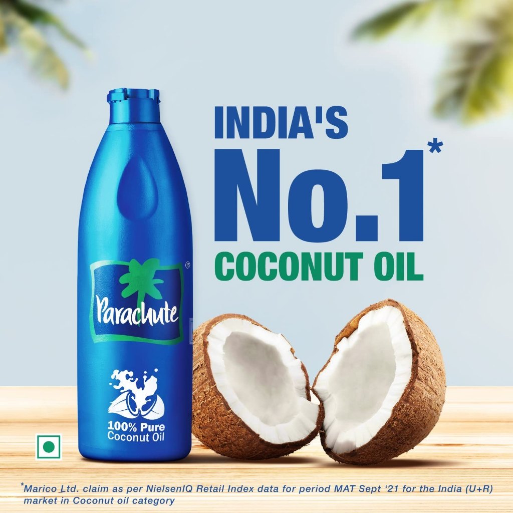 ပါရာရှု အုန်းဆီ - Parachute Coconut Hair Oil - น้ำมันมะพร้าวบริสุทธิ์ 100% ตรา Parachute