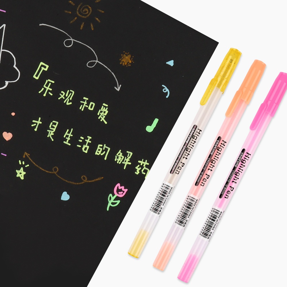 ปากกาหมึกเจลหัวใหญ่ หัวปากกาใหญ่ 0.8 มม. เขียนบนกระดาษสีดำได้ มีสีให้เลือก 8 สี (Gelly Roll Gel Pen) ปากกาหมึกสีขาว ราคา ถูกที่สุด ดีลบีเคเค แกลเลอรีภาพที่ 8