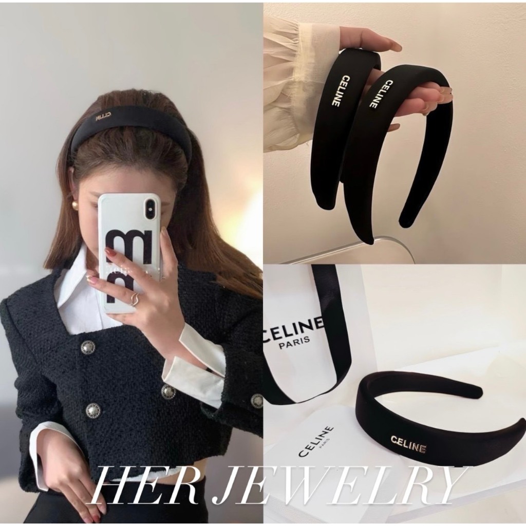 ❌พร้อมส่ง ส่งไว❌ที่คาดผม CE (สีดำ)