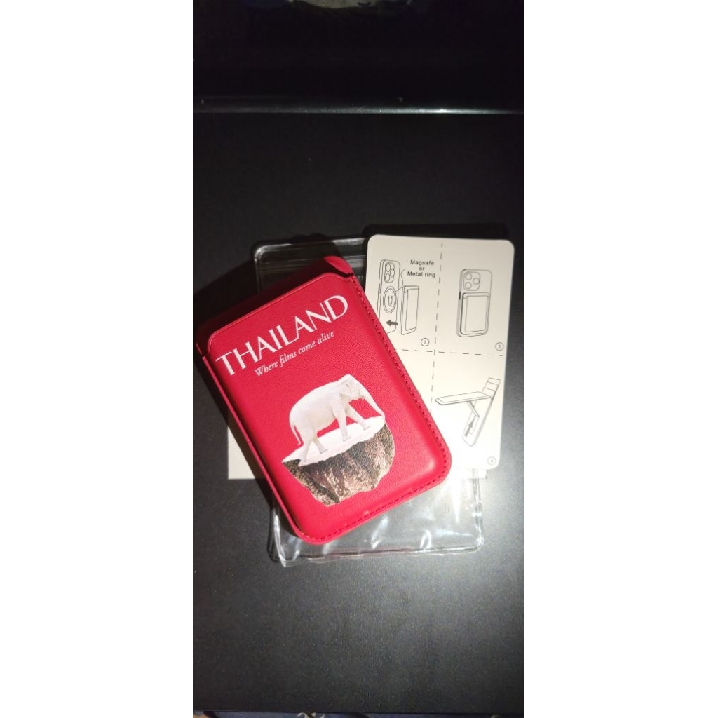 กระเป๋าmagsafe, magsafe wallet หรือ magnetic wallet stand ไม่เคยใช้งาน ใหม่มาก