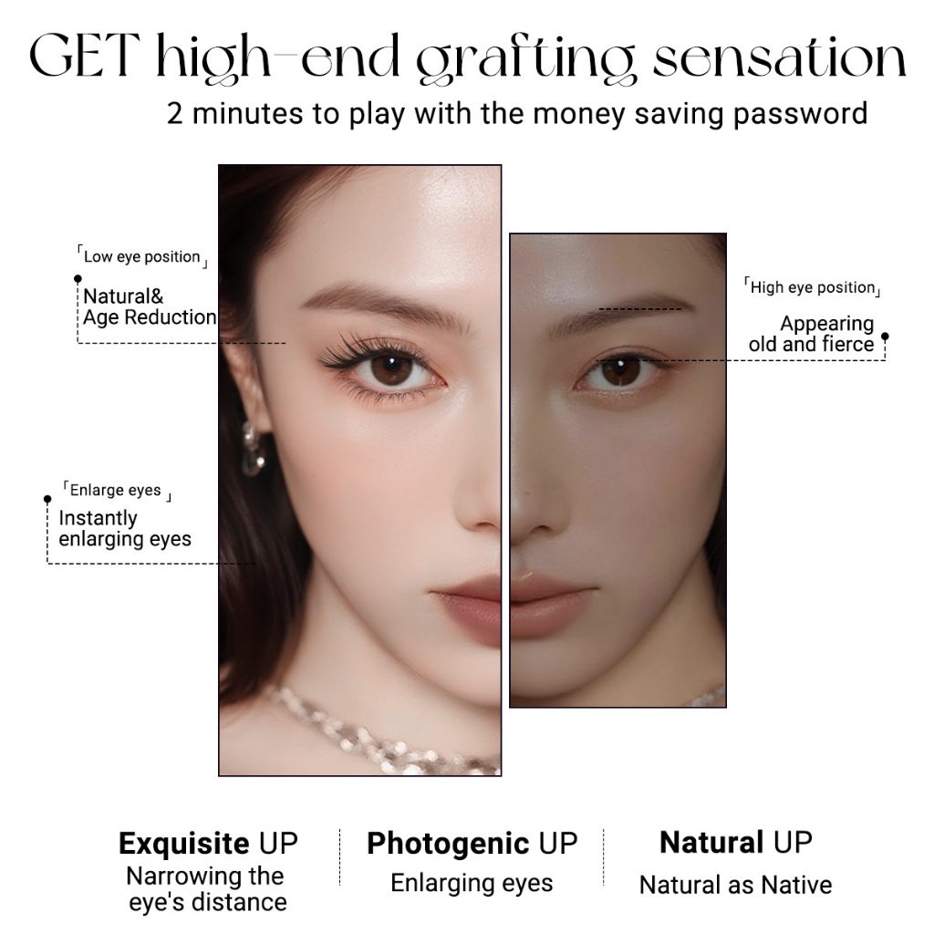 Lishu ขนตาปลอมกาวในตัว แพ็คเกจใหม่ ทรงสวยจึ้ง มีครบทุกลุค เหมาะกับทุกสไตล์ ราคา ถูกที่สุด ดีลบีเคเค แกลเลอรีภาพที่ 3