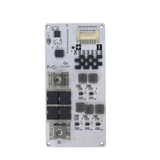 BMS 4S 6S 8S พร้อมบาลานซ์แบบแอคทีฟ 1.5A สำหรับแบต LiFePO4 32140(12.8v-29.2) Active Balance กระแสสูงสุด 50A