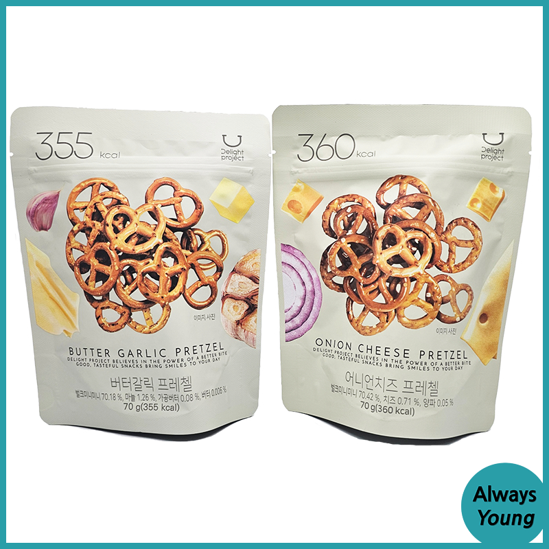 OLIVE Young เดไลท์โปรเจคต์ พรีทเซิล 3 รส จากเกาหลี Pretzel