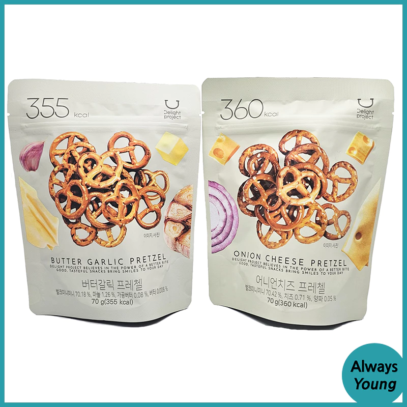 OLIVE Young เดไลท์โปรเจคต์ พรีทเซิล 3 รส จากเกาหลี Pretzel