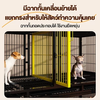 【COD】🐱🐕🐇กรงแมว สุนัข กรงแมวขนาดใหญ่ กรงสัตว์เลี้ยง กรงผสมพันธุ์ กรงสัตว์เลี้ยง หลายชั้น พื้นที่ว่างขนาดใหญ่