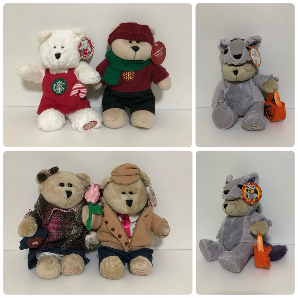 Starbucks Bearista Holiday: Valentine/ Christmas/ Halloween
