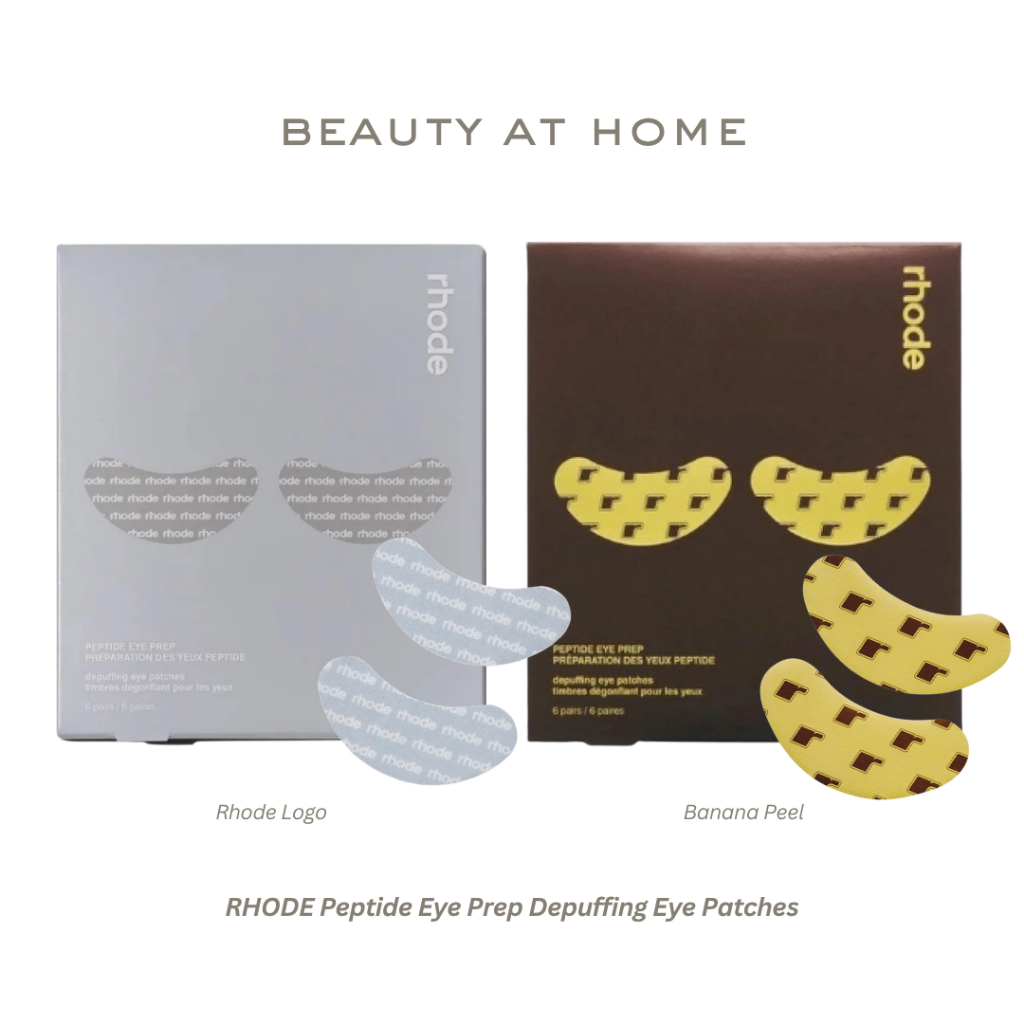 *สีใหม่ของเข้า 4/5 นอกนั้นพร้อมส่ง* RHODE Peptide Eye Prep Depuffing Eye Patches 6 Pairs (CHOOSE ONE SET)