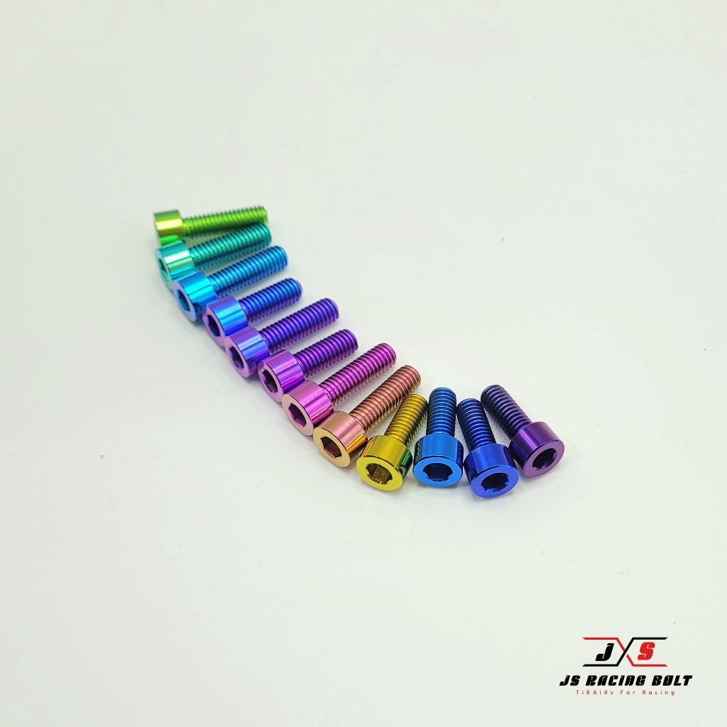 น็อตไทเทเนียมหัวจม M4x10-45 (ราคาต่อ1ตัว)