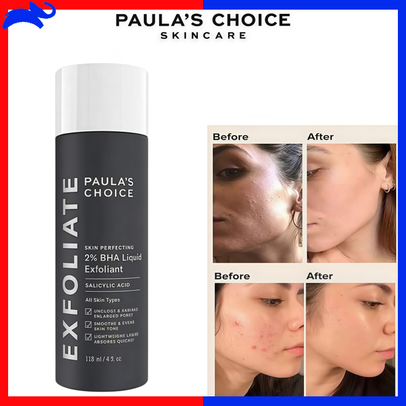 【แนะนำสินค้าแท้】Paula's Choice Skin Perfecting 2% BHA Liquid Exfoliant 118ml