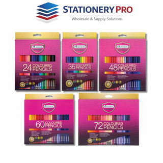 สีไม้มาสเตอร์อาร์ต Master Art รุ่น Premium grade 24สี 36สี 48สี 60สี 72สี (จำนวน 1 กล่อง)