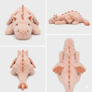 ตุ๊กตาตุ๊กตามังกรบิน 150CM ขนนุ่มนิ่มน่ากอดของขวัญวันเกิด ของขวัญวันปัจฉิม มีบริการเขียนการ์ด