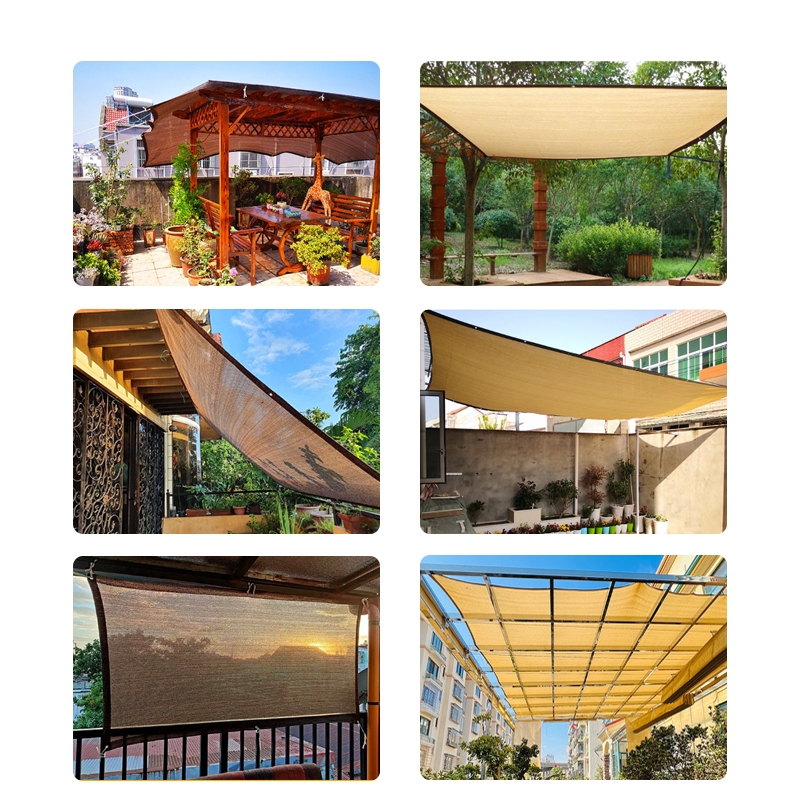 ตาข่ายกันแดด สแลนด์กรองแสง กันUV 99% ทนทาน ใช้ได้นาน หลายขนาด 10x12m 8x10m 6x6m 2x2m  แถมเชือกฟรี ราคา ถูกที่สุด ดีลบีเคเค แกลเลอรีภาพที่ 9