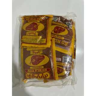 พริกป่นพม่าko hla tun chilli powder ขนาด 80 กรัม (1แพคมี10ซอง)