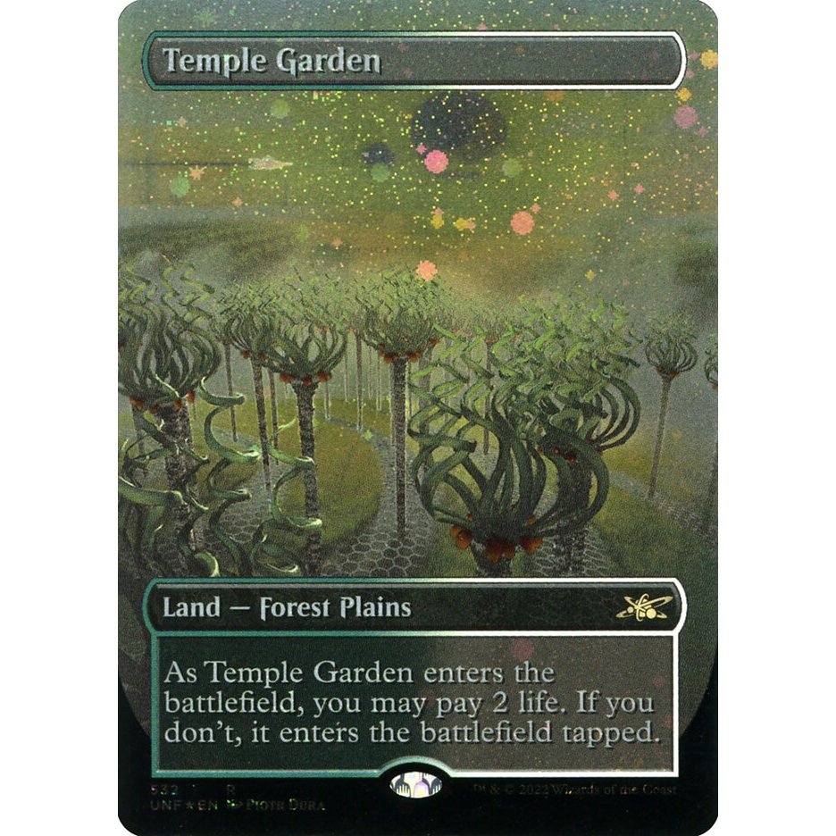 [Unfinity] - [UNF] - (R) - [Galaxy Foil] - [Temple Garden] - [2022]