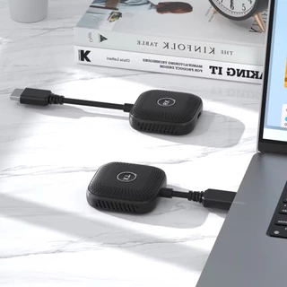 type c to HDMI กรณ์สะท้อนหน้าจอแบบไร้สาย HDMI สะท้อนหน้าจอแบบไร้สาย HDMI TO USB/TYPE-C รับสัญญาณได้ถึง 30เมตร รุ่น CS7