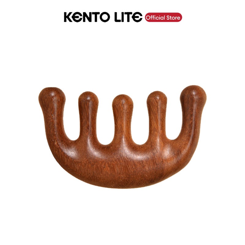 Kento Lite หวีไม้จันทน์ นวดศีรษะ สําหรับผู้ชาย และผู้หญิง