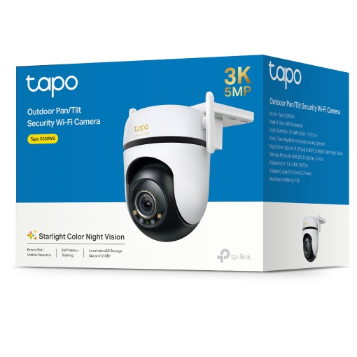 Tapo C530WS สินค้าขายดี Outdoor Pan/Tilt Security Wi-Fi Camera