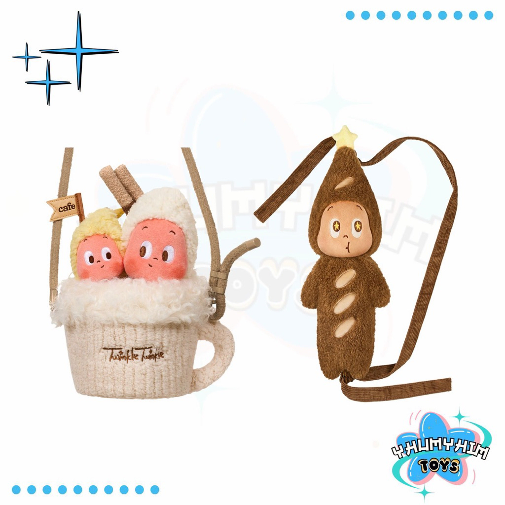 👜พร้อมส่งในไทย👜กระเป๋าคอสบอดีัทวิง MOON GELATO Series Baguette - Affogato CrossbodyBag สุดน่ารัก🥰🥰🥰🥰