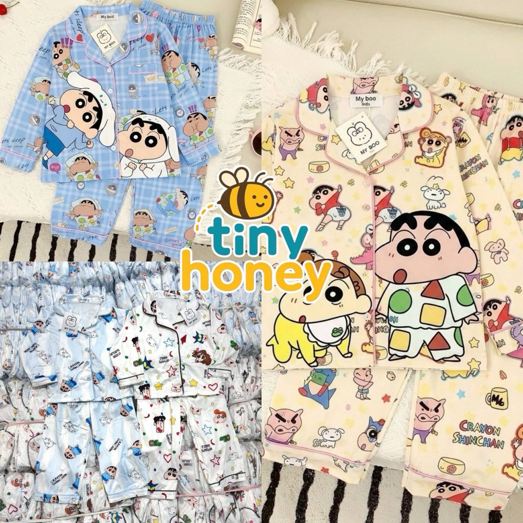 รวมชุดนอนลูกชาย แขนยาว ขายาว  ผ้าไหมนมเนื้อนิ่มม