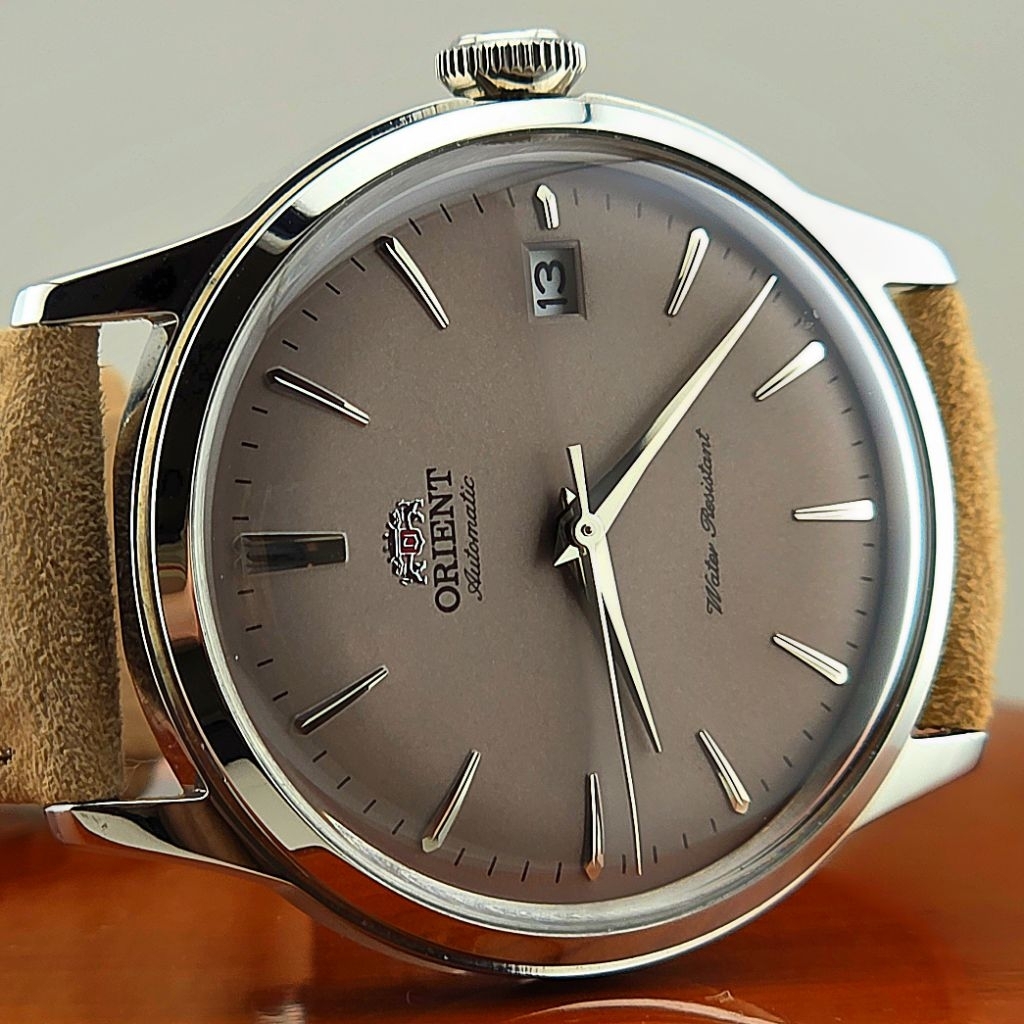 Orient Bambino 38mm Limited Edition
Ref: RA-AC0M07N (Dove Grey Dial) 

