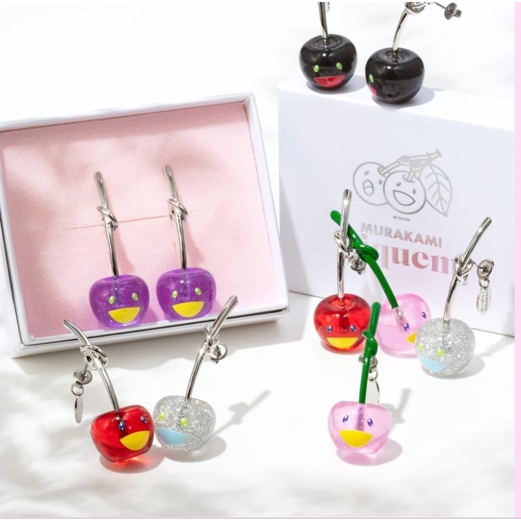 ต่างหู Takashi Murakami x Liquem แบรนด์ดังแบบที่แม่ชมใส่ ของแท้พร้อมส่ง