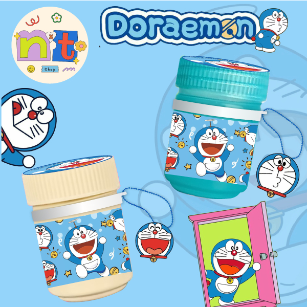 กระปุกDoraemon+พร้อมจี้ห้อย(ไม่มีใส้) ขนาด25กรัม by nt_studio