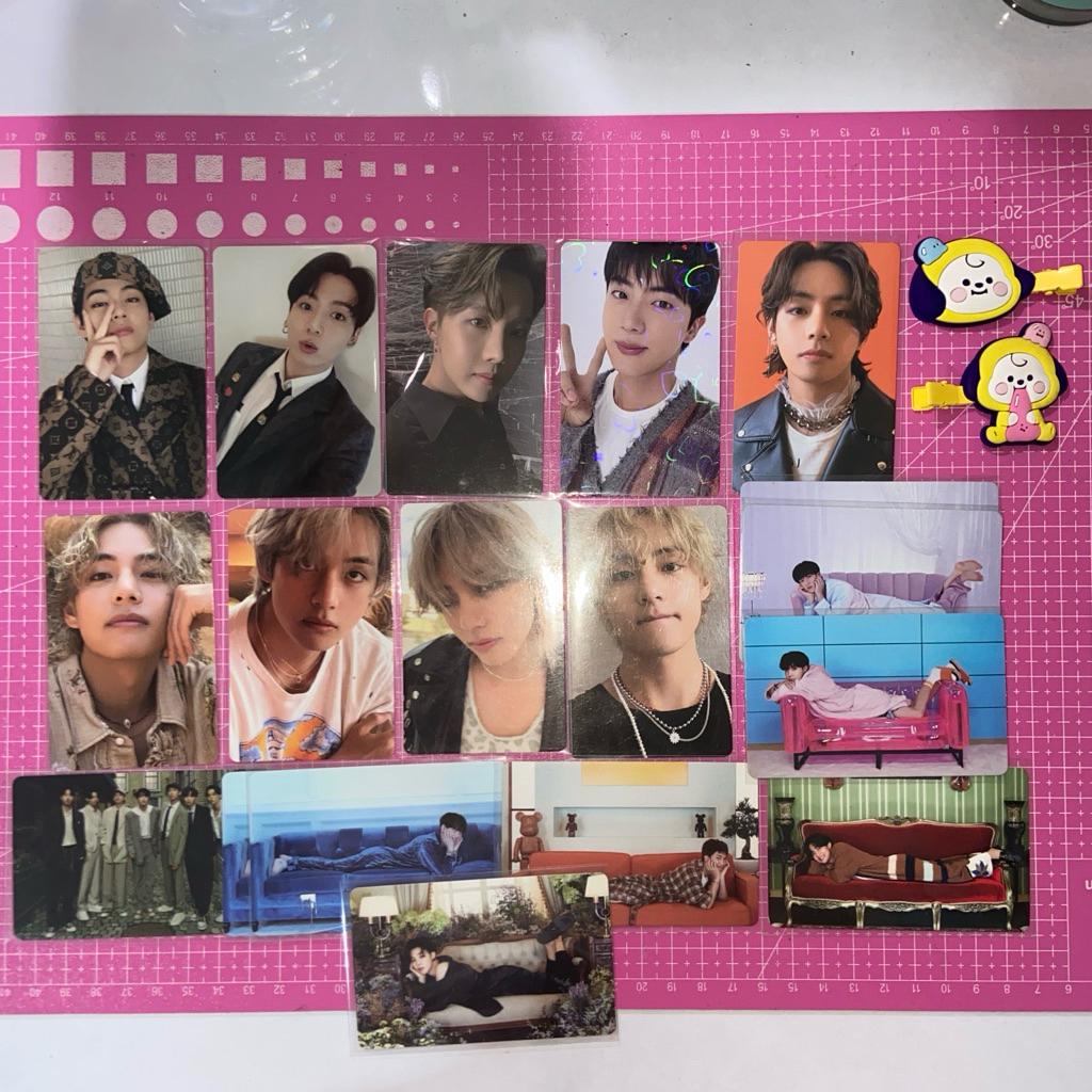 พร้อมส่ง/แท้💯 การ์ดbts jin jhope namjun jimin jungkook V suga