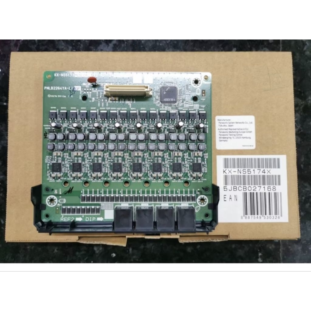 Panasonic KX-NS5174X การ์ดขยายสายภายใน 16 พอร์ต (MCSLC16) สำหรับตู้สาขา IP PBX KX-NS300
