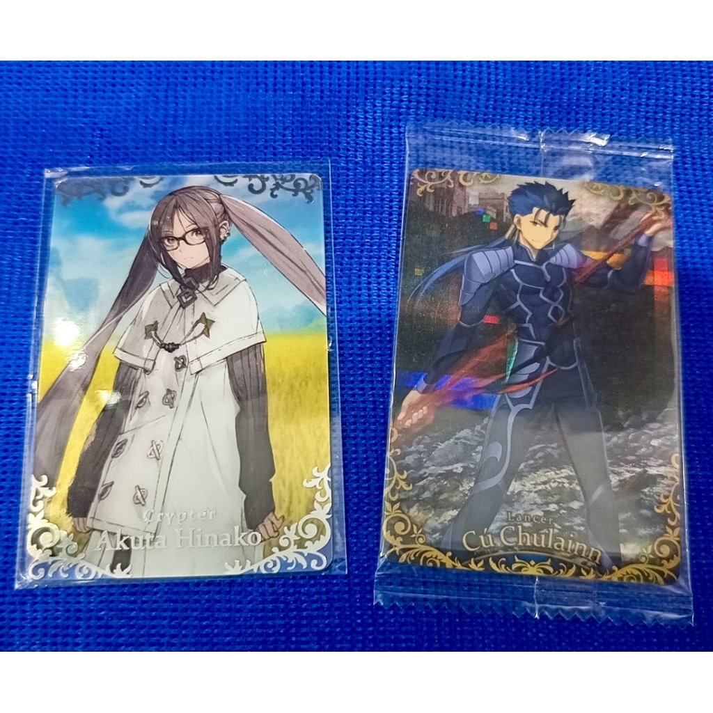 การ์ดสะสม Fate/Grand Order (FGO) ชุด Servant Card Bandai | การ์ดอะคริลิค/ใส ของแท้ พร้อมส่ง