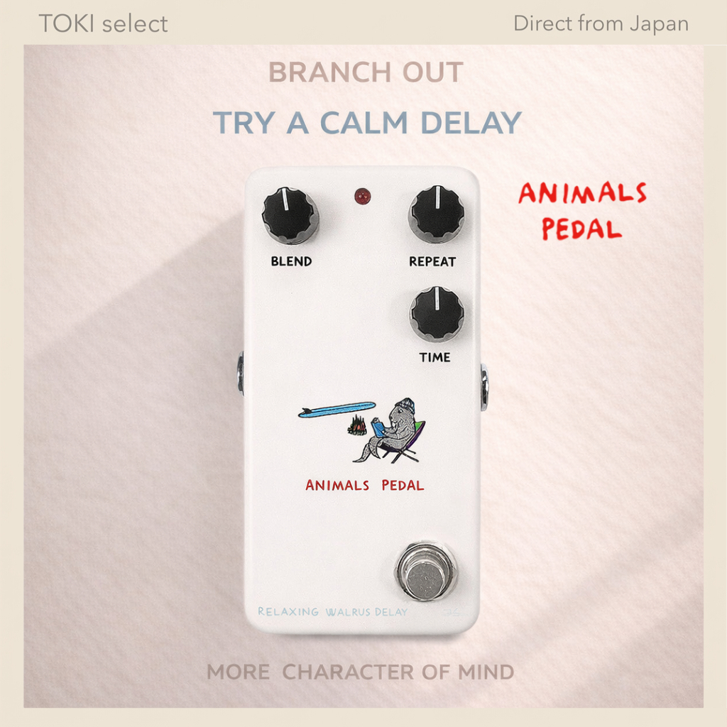 Animals Pedal Relaxing Walrus Delay Guitar Pedal Mini Analog Style Delay