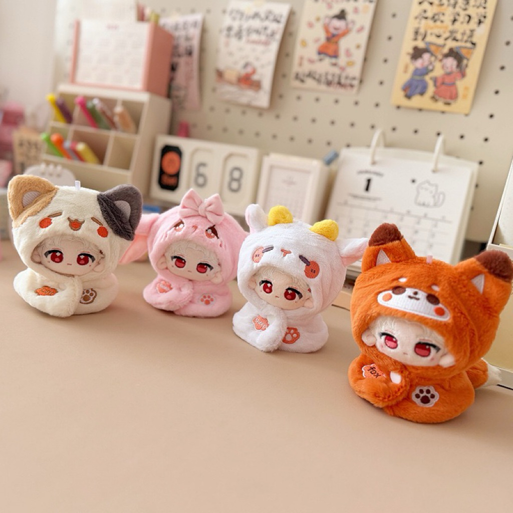 พร้อมส่งจากไทย1️⃣0️⃣ชุดตุ๊กตา เหมาะสำหรับตุ๊กตาผ้าสูง10ซม