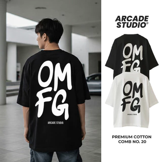 [พรี 4 วัน] ARCADE เสื้อ OMFG (ARC-0013) / เสื้อ Oversize เนื้อผ้า 100% Cotton Comb 190 GSM