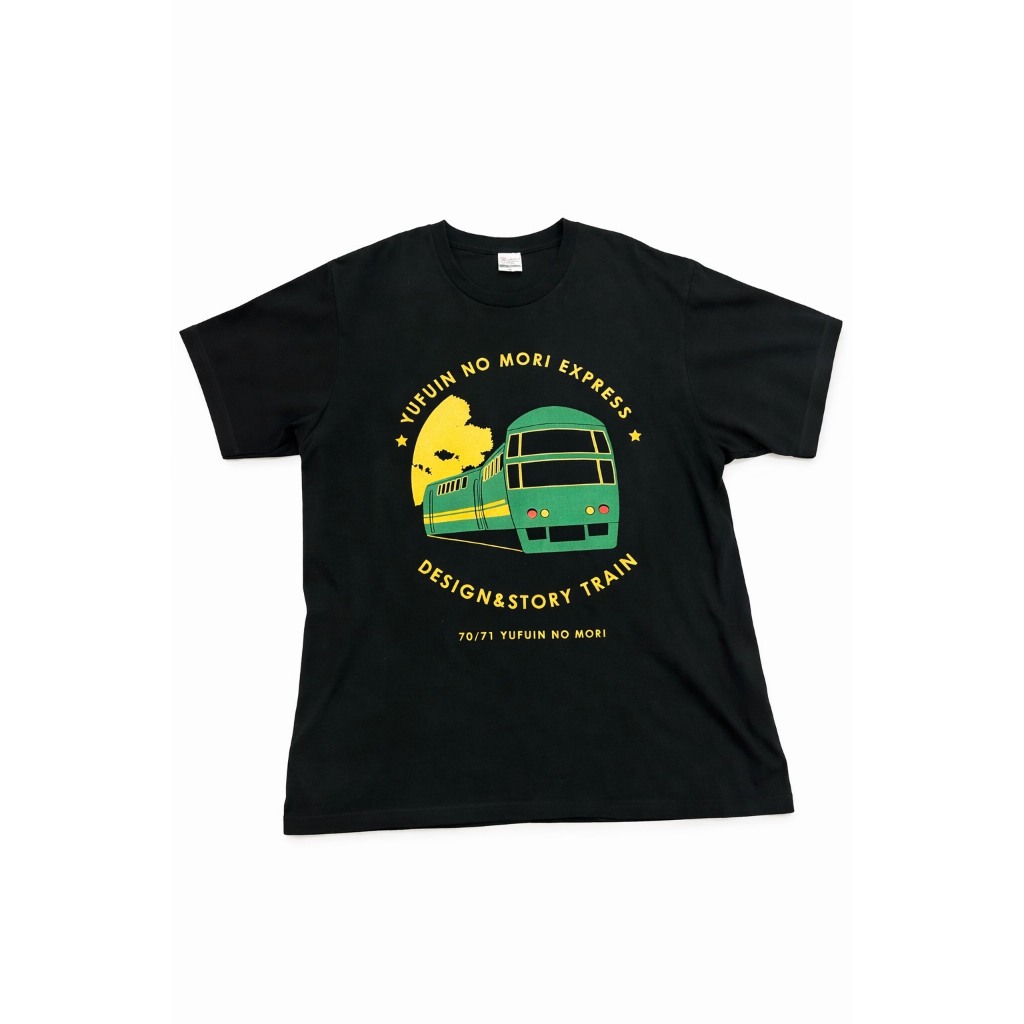 @@ซักรีดแล้ว พร้อมใส่@@ Yufuin no Mori Express – เสื้อยืดลายรถไฟในตำนาน "ดีไซน์แอนด์สตอรี่เทรน" จากค