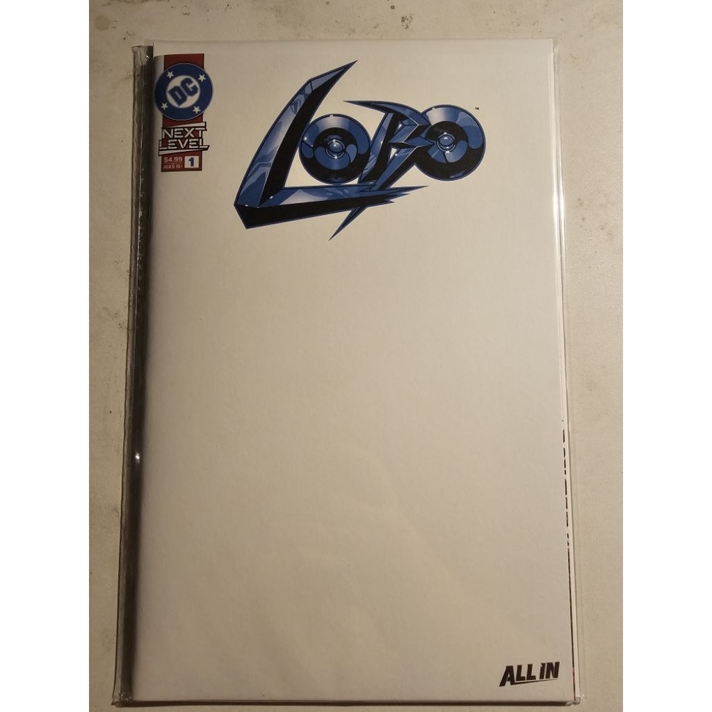 Lobo #1 (DC Next Level) – Blank Variant
