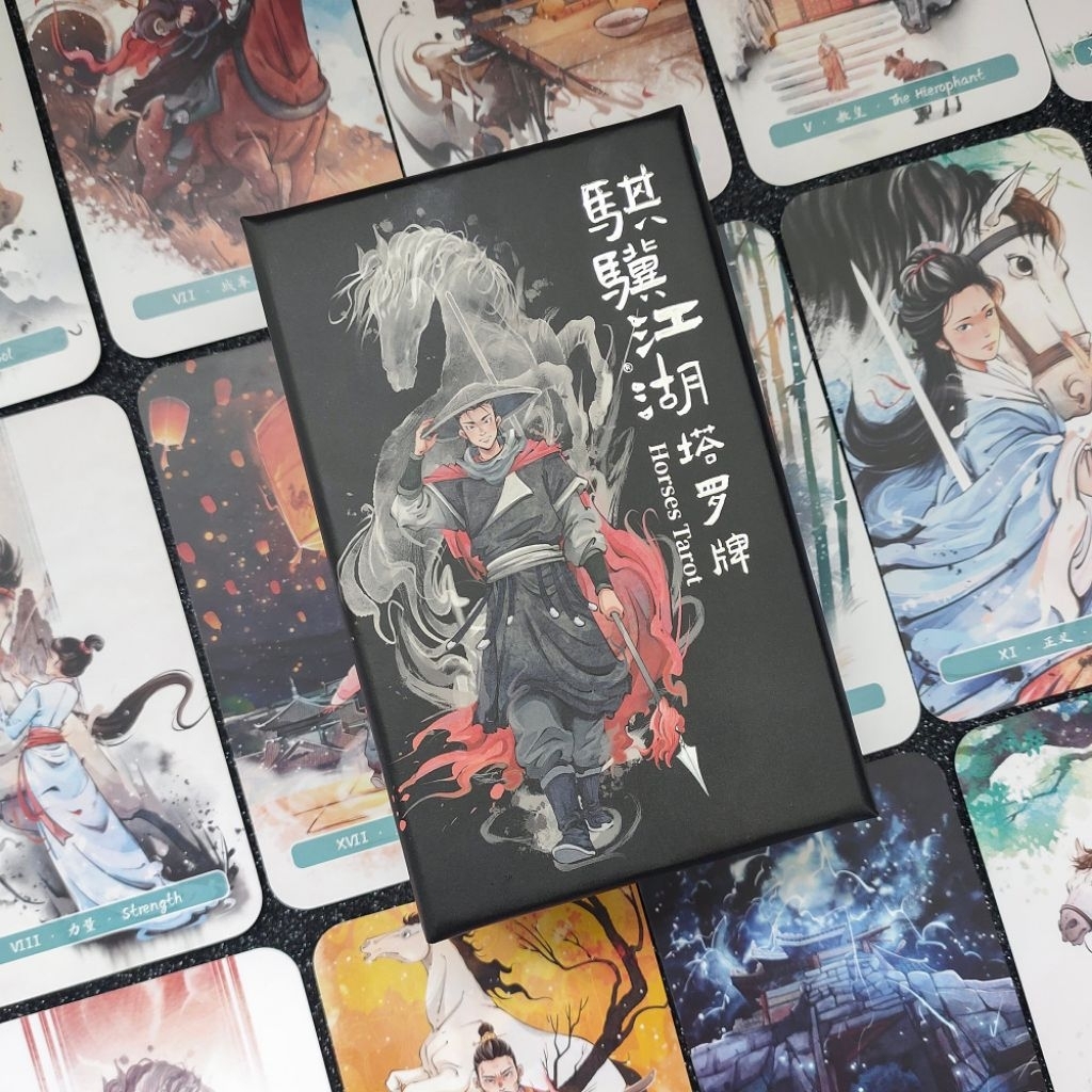 Horses Tarot ไพ่ยิปซีแท้ธีมปีม้า ไพ่ทาโร่ต์ Tarot cards decks