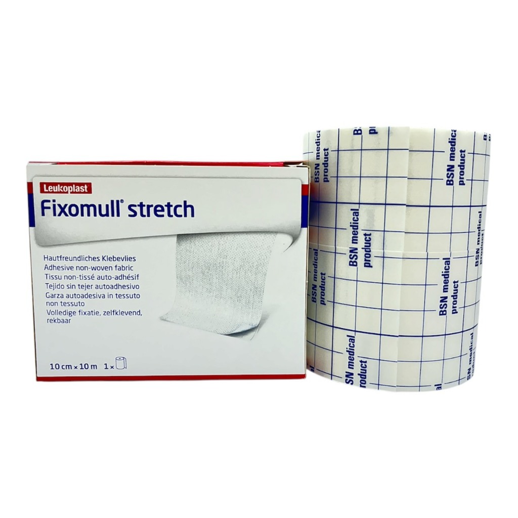 Fixomull Stretch Leukoplast ขนาด 10 CM x 10 M จำนวน 1 ม้วน