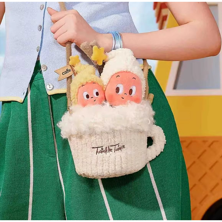 พร้อมส่งจากไทย Twinkle Twinkle Moon Gelato Series - Affogato กระป๋า Crossbody Bag