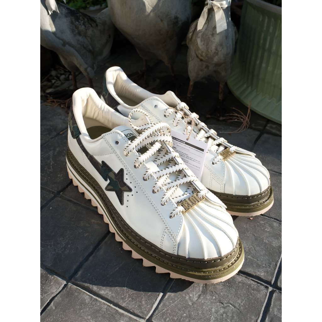 รองเท้า CLOT x BAPE® Superstar by Edison Chen ครบกล่อง 9.5US