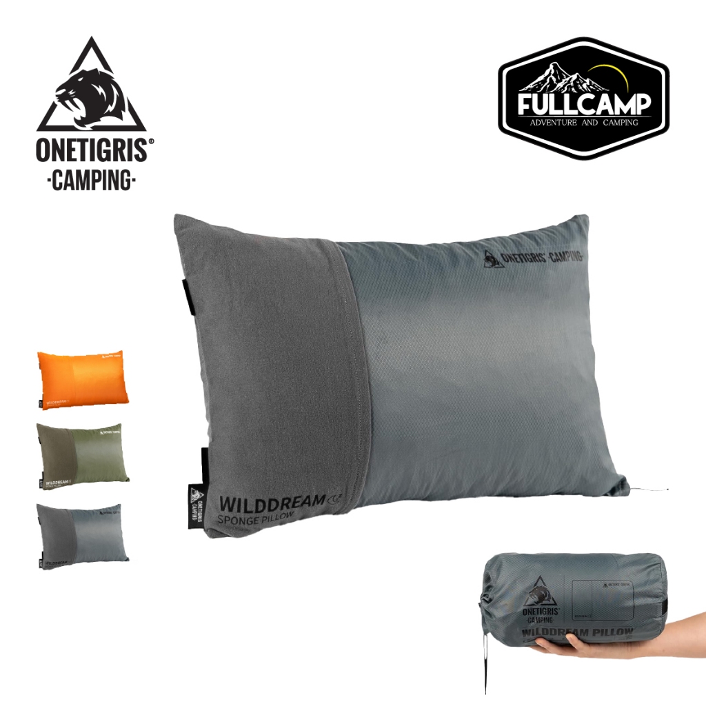 OneTigris WILDDREAM Memory Foam Pillow หมอนเเคมป์ปิ้ง หมอนแคมป์ปิ้ง พับเก็บได้ หมอนเมมโมรี่โฟม