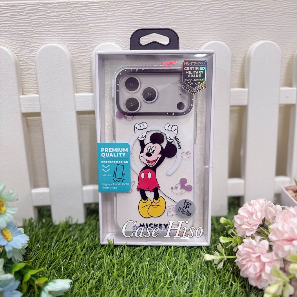 Mobest Case การ์ตูน พิมพ์ลาย รองรับชาร์จแม่เหล็ก สำหรับ IP 17 pro max / 17 / 16 pro max / 15 pro max