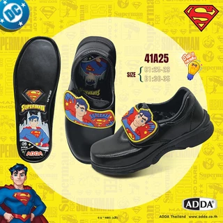 ADDA รองเท้านักเรียน ลาย Superman ลิขสิทธิ์แท้ รุ่น 41A25C1B1 (ไซส์ 25-35)