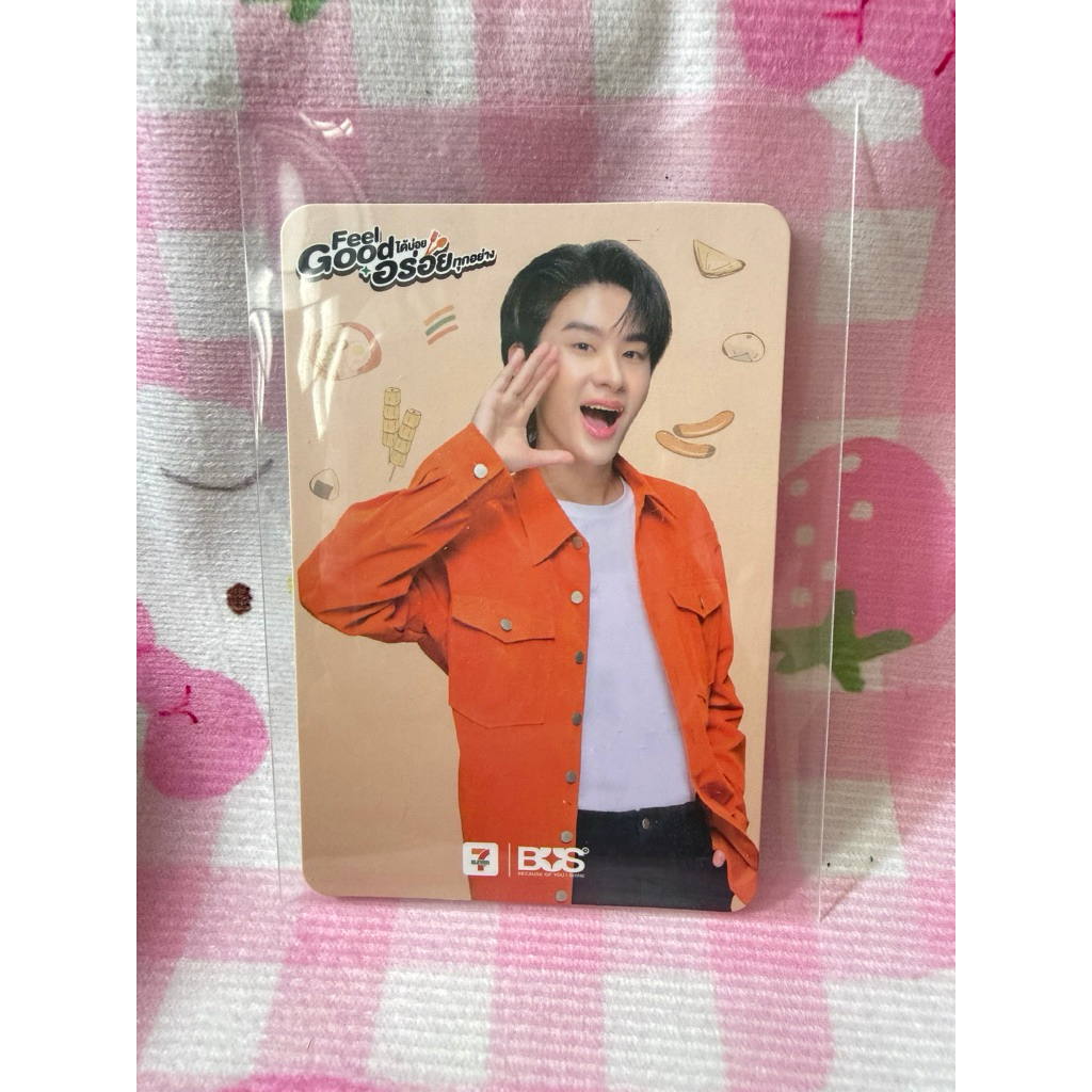 ✨พร้อมส่ง การ์ด + พวงกุญแจ eleven x bus ✨