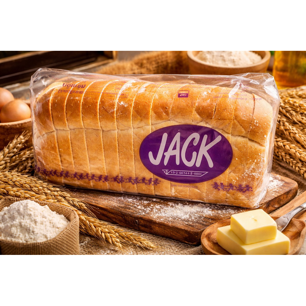 ขนมปังกะโหลก JACK ขนาด 22 มิล 10 แถว