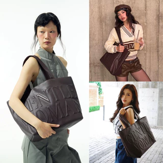 ✅พร้อมจัดส่ง📍🔥GENTLEWOMAN Daily Tote Bag Dark Brown Gentlewoman กระเป๋า กระเป๋าหนัง กระเป๋าแบรนด์ไทย สะพายไหล่