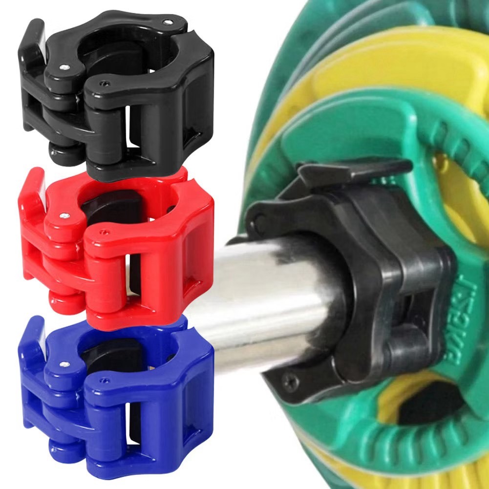 [คลับกลางแจ้ง] Barbell Clamps Quick Release Bar ขนาด 25 มม., 28 มม., และ 30 มม. คลิปล็อคน้ำหนักความปลอดภัย L385