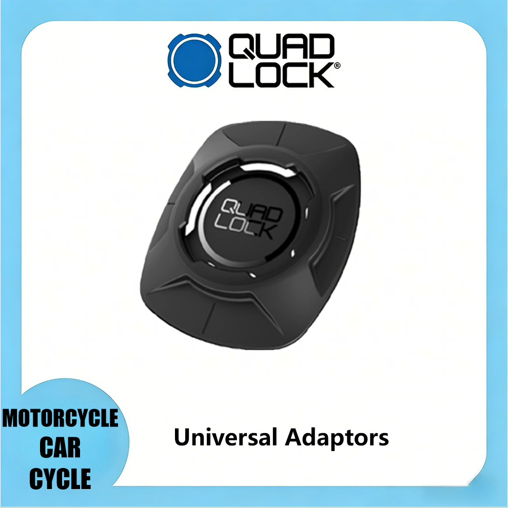 Quad Lock ต้นฉบับอะแดปเตอร์สากล จักรยานโทรศัพท์มือถือสติกเกอร์ติดตั้งโทรศัพท์