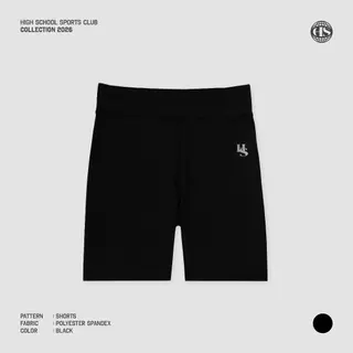 Highschool Basic Collection : Active Woman Gym & Training shorts กางเกงออกกำลังกายรัดรูป - BTG35692