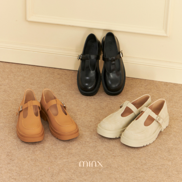 Minx รุ่น Jackie รองเท้าทรง Maryjane loafer เสริมพื้น 1.5 นิ้ว minxshoes